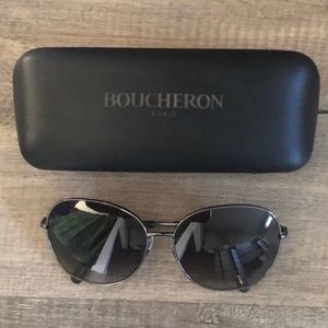 EUC Boucheron | aviator sunglasses with crystals